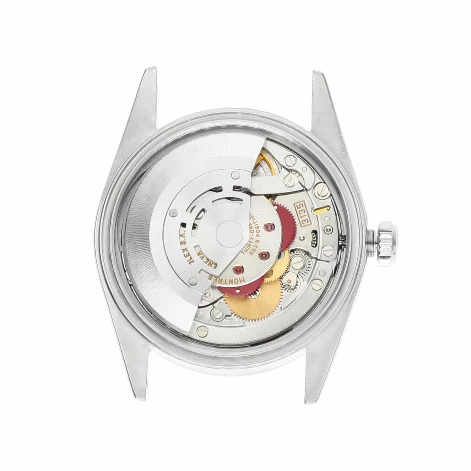 Rolex Datejust 16200 36mm Mens Stainless Steel Watch with Oyster Band and Silver Dial