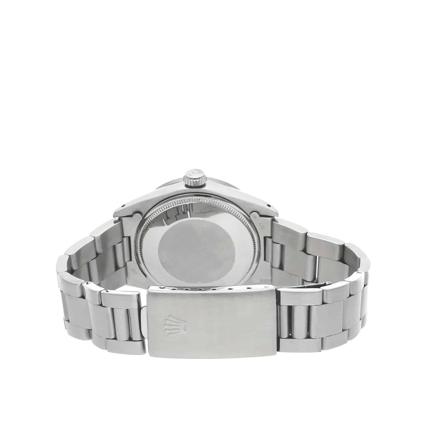 Rolex Oyster Perpetual Date Stainless Steel Watch Silver Dial Oyster Band Vintage 1501