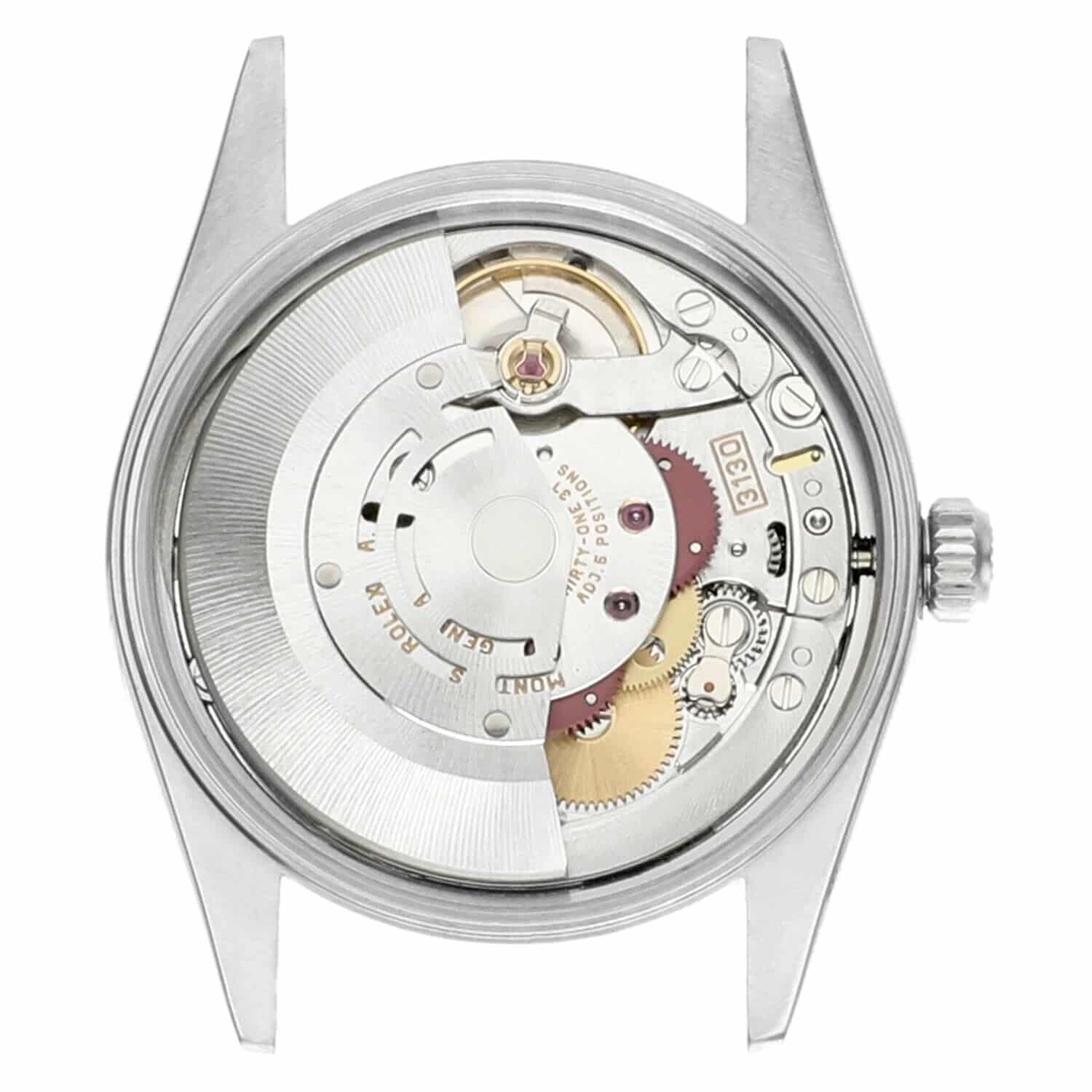 Rolex Air King 34mm Stainless Steel Watch Silver Dial Smooth Bezel Unisex 14000