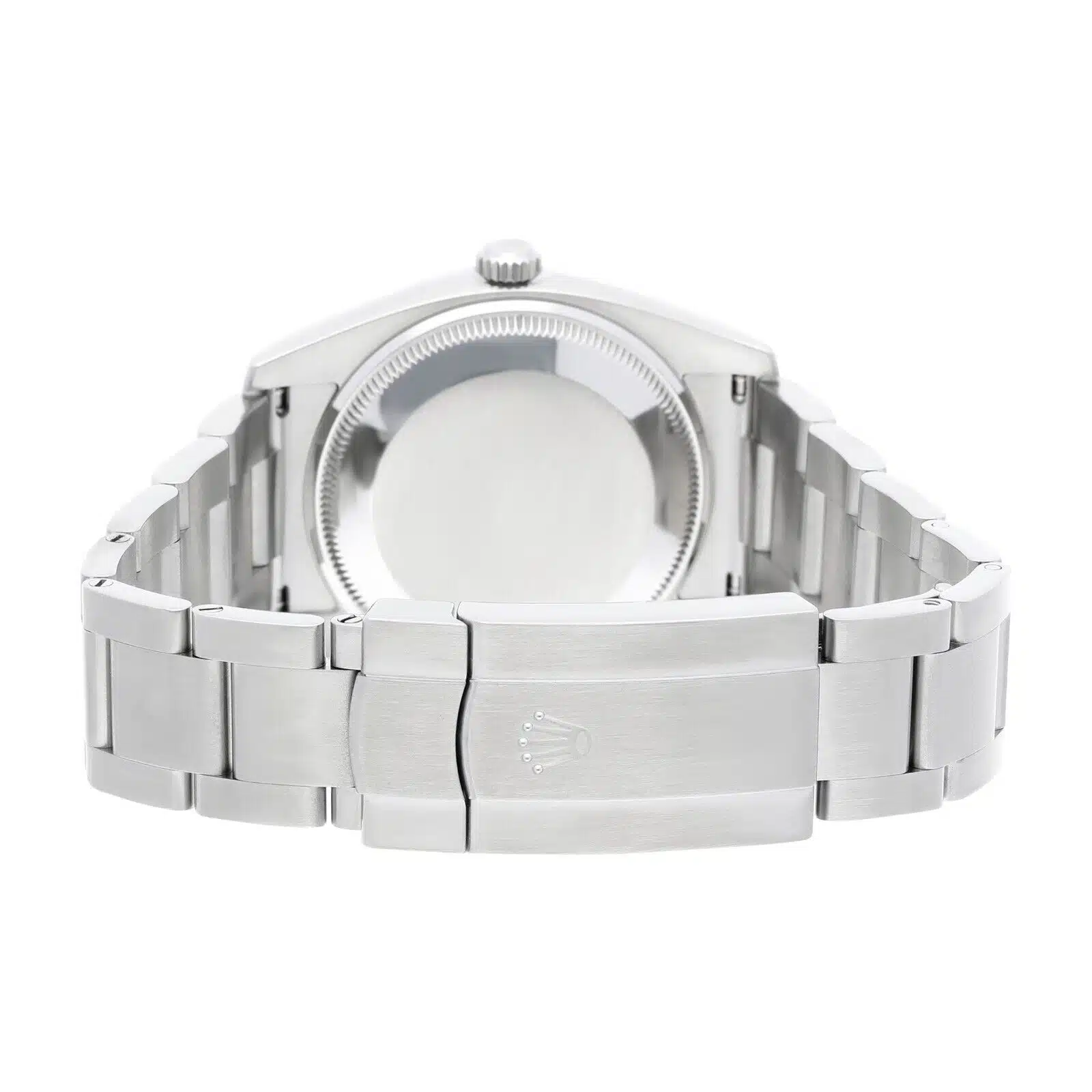 Rolex Oyster Perpetual 34mm 114200 Stainless Steel Watch Silver Index Dial Box Warranty MINT – image 9