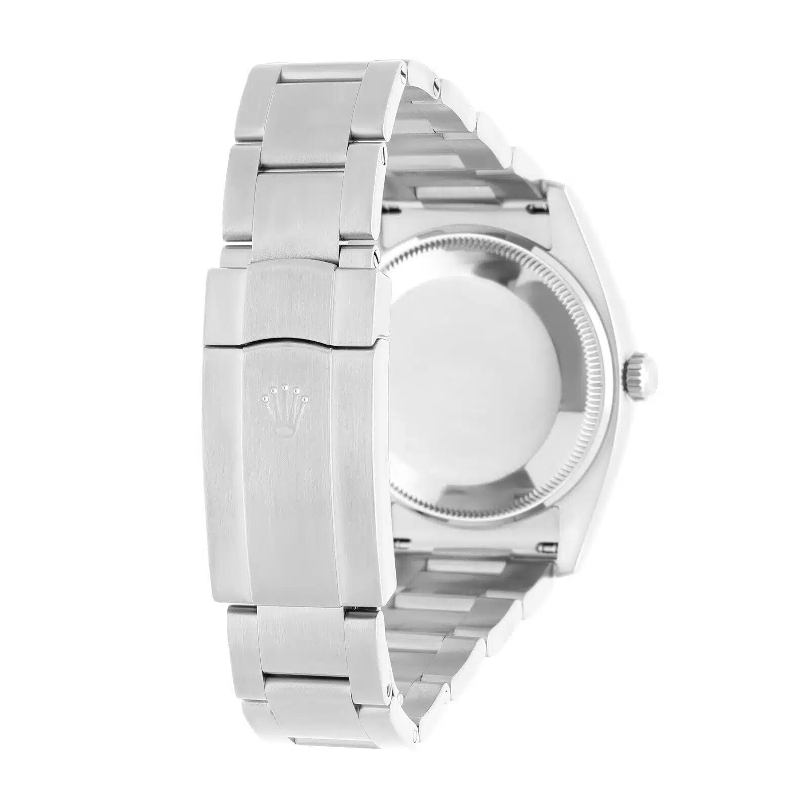 Rolex Oyster Perpetual 34mm 114200 Stainless Steel Watch Silver Index Dial Box Warranty MINT – image 7