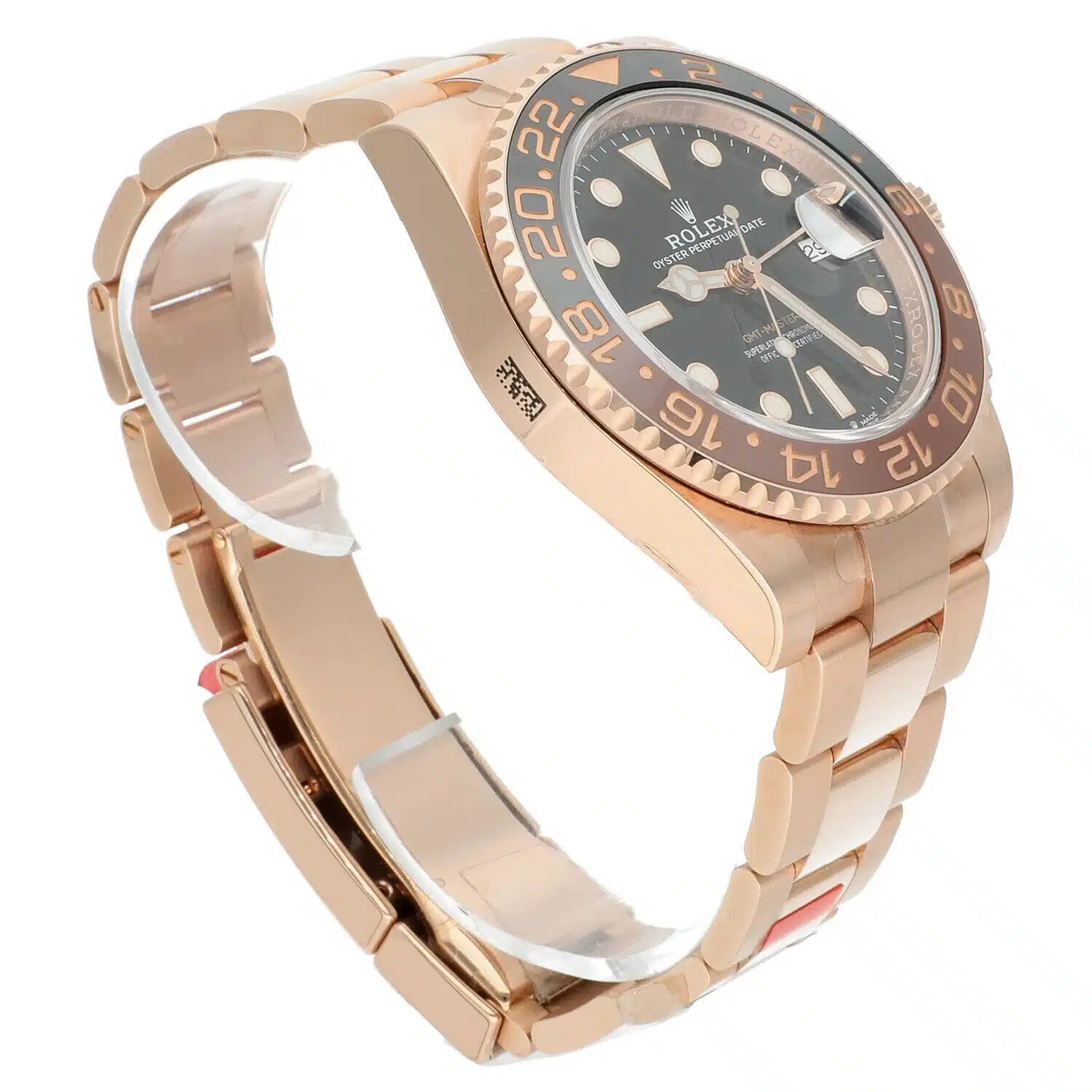 Rolex GMT-Master II 40mm 126715 Rose Gold Box/Papers Factory Stickers – image 3