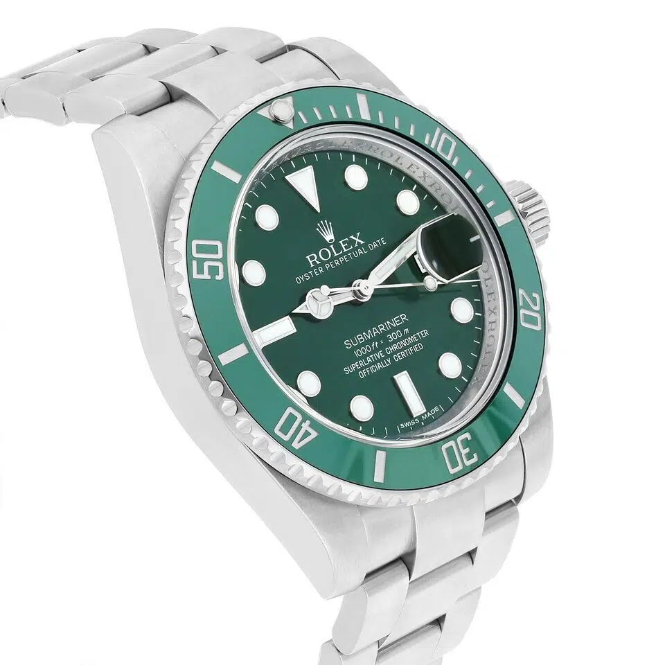 Rolex Submariner Date 40mm HULK Steel Green Ceramic Bezel-Green Dial 116610LV – image 6
