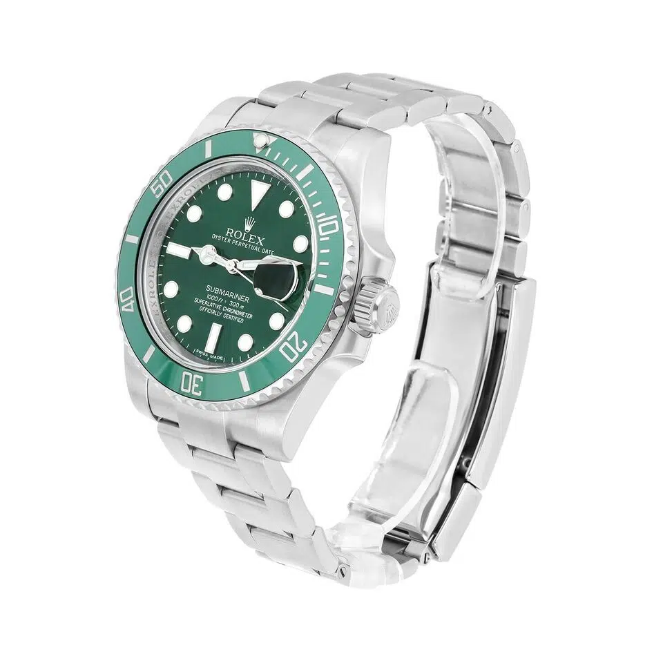 Rolex Submariner Date 40mm HULK Steel Green Ceramic Bezel-Green Dial 116610LV – image 4