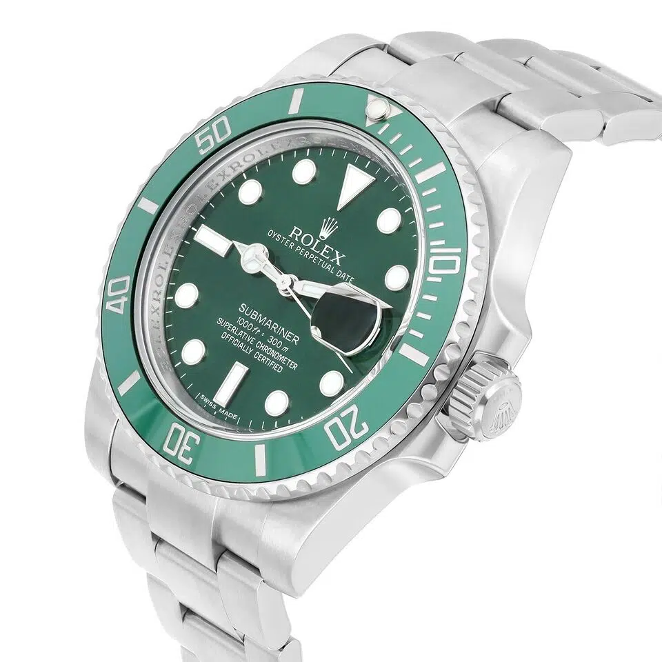Rolex Submariner Date 40mm HULK Steel Green Ceramic Bezel-Green Dial 116610LV – image 3