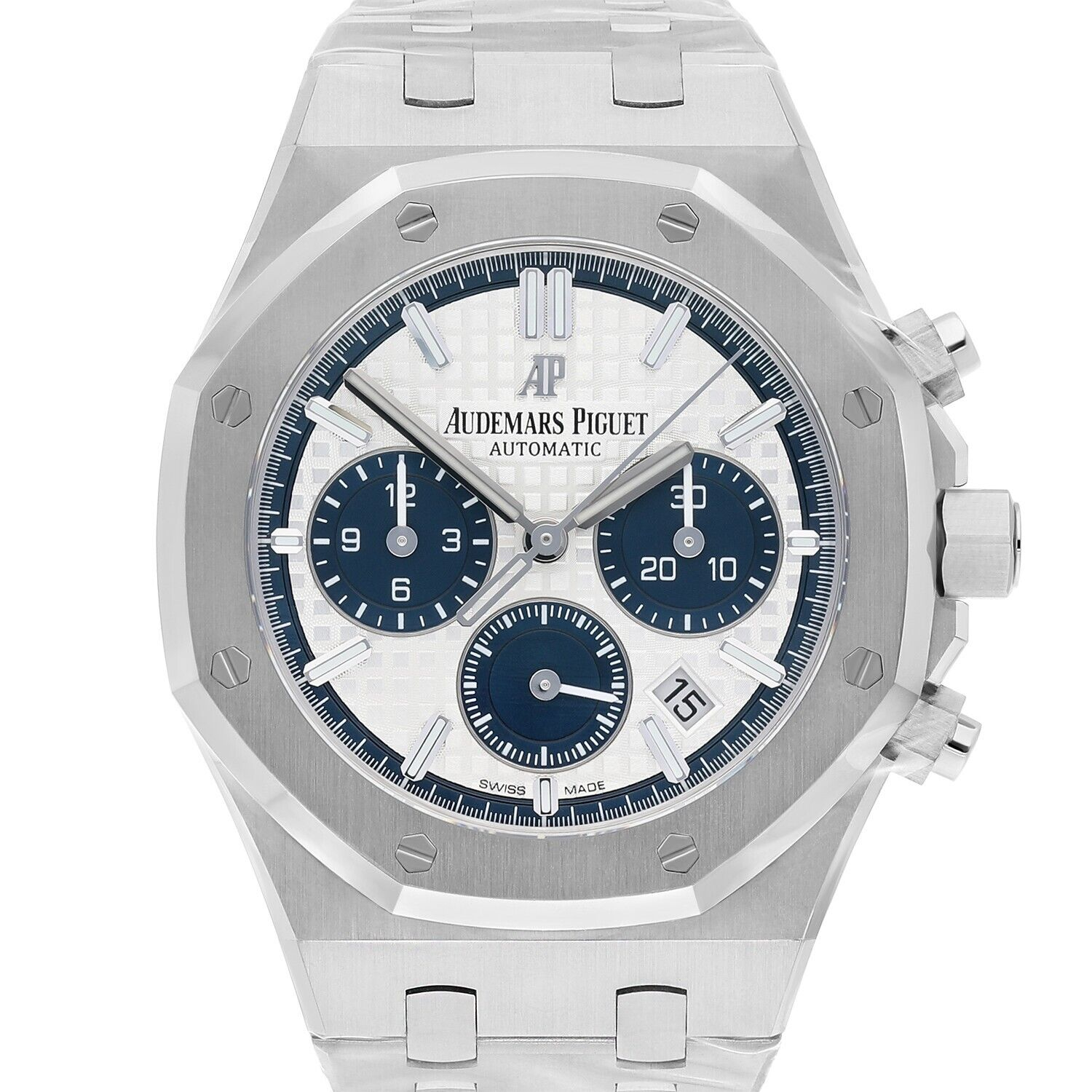 Audemars Piguet Royal Oak Chronograph 38 Steel Silver Dial