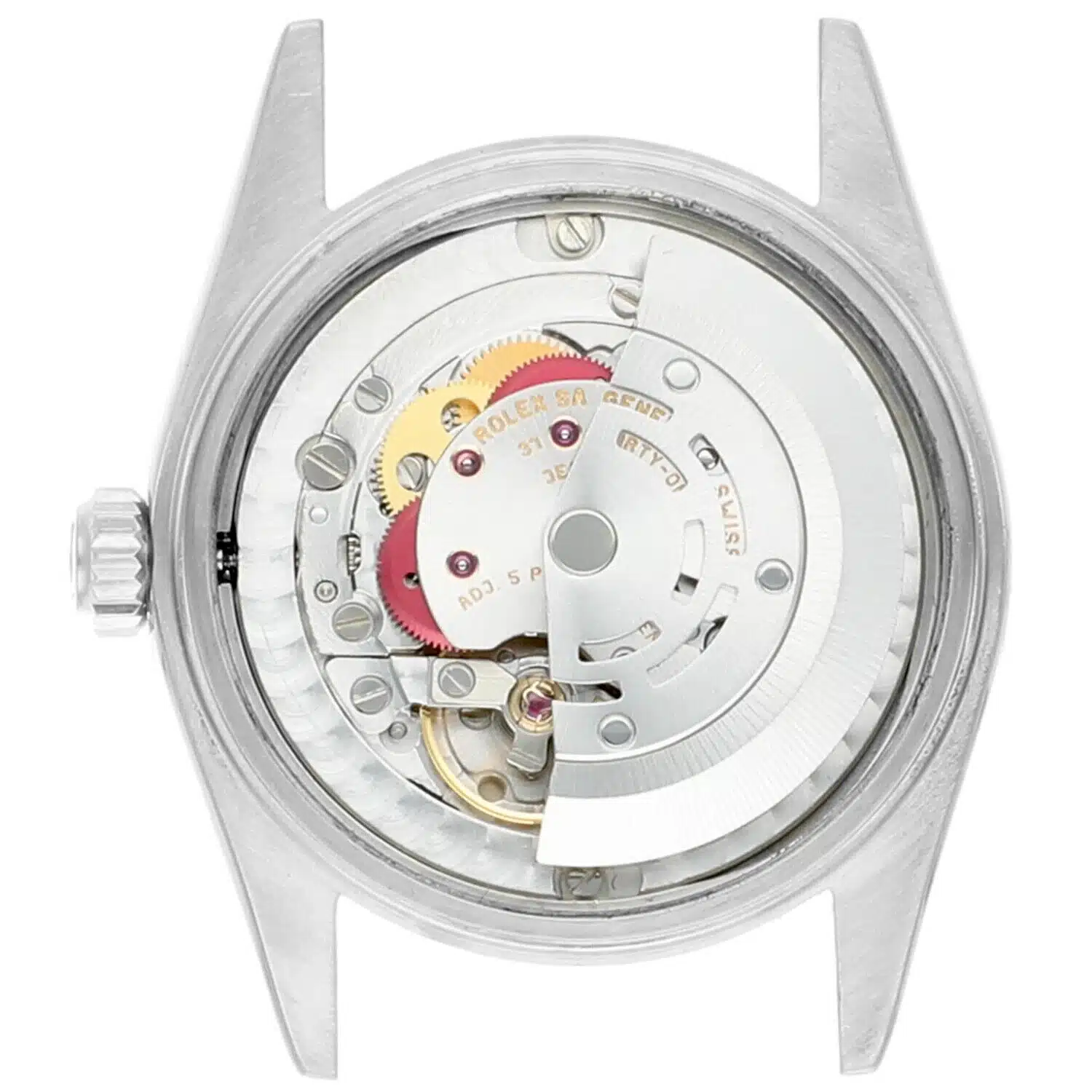 Rolex Datejust 31mm Factory White Mother of Pearl Dial 78274 Jubilee Band – image 8