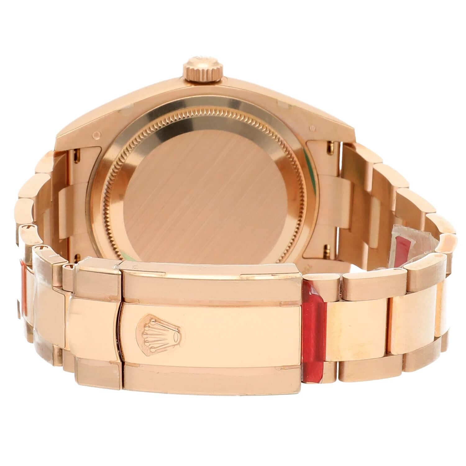 Rolex Sky-Dweller 42mm Everose Gold Mens Oyster Bracelet Watch 326935