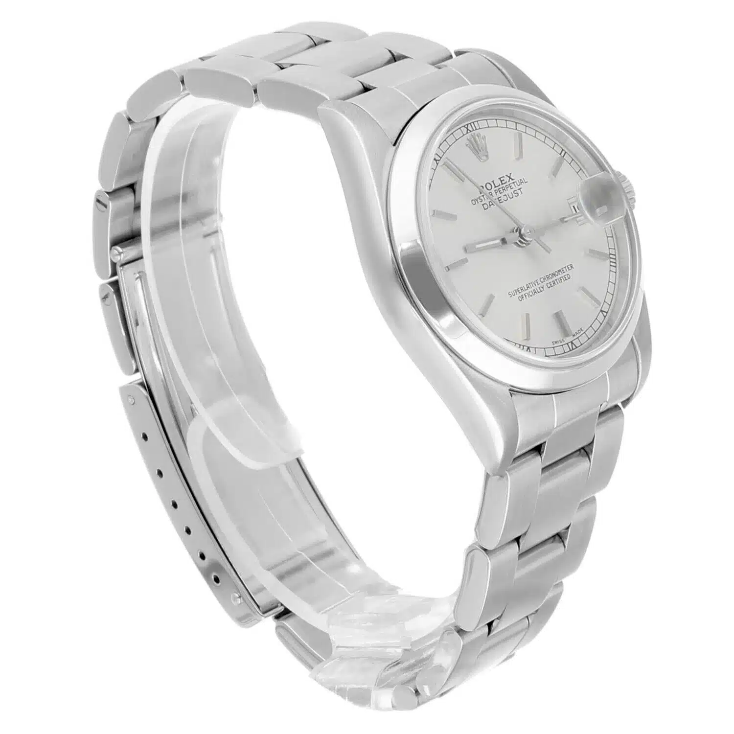 Rolex Datejust 31 78240 Midsize Silver Dial Stainless Steel Ladies Watch Oyster - 2000 – image 5