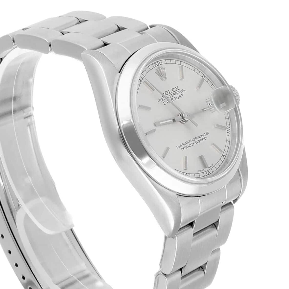 Rolex Datejust 31 78240 Midsize Silver Dial Stainless Steel Ladies Watch Oyster - 2000