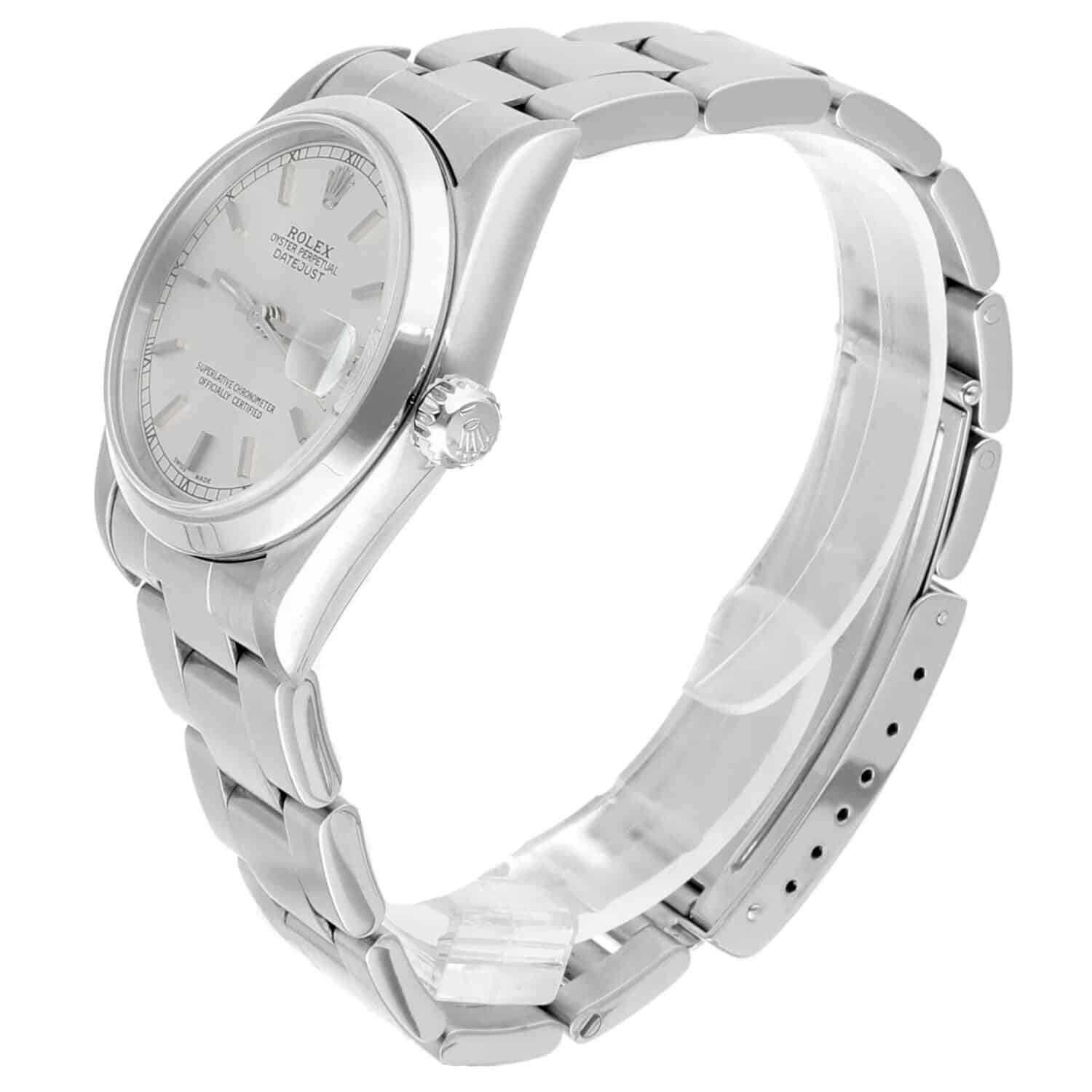 Rolex Datejust 31 78240 Midsize Silver Dial Stainless Steel Ladies Watch Oyster - 2000