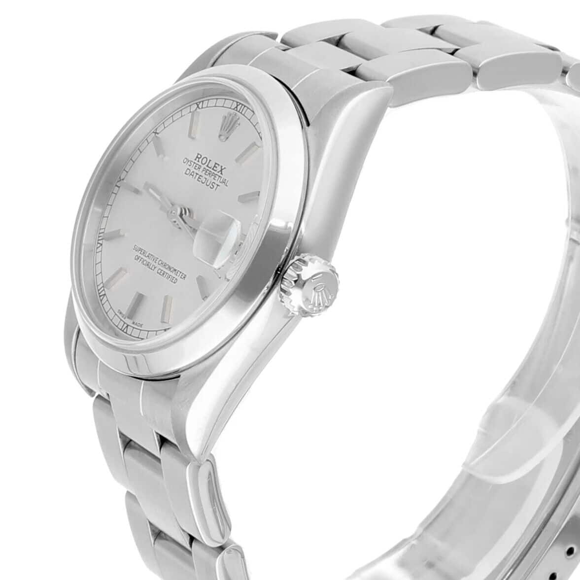 Rolex Datejust 31 78240 Midsize Silver Dial Stainless Steel Ladies Watch Oyster - 2000