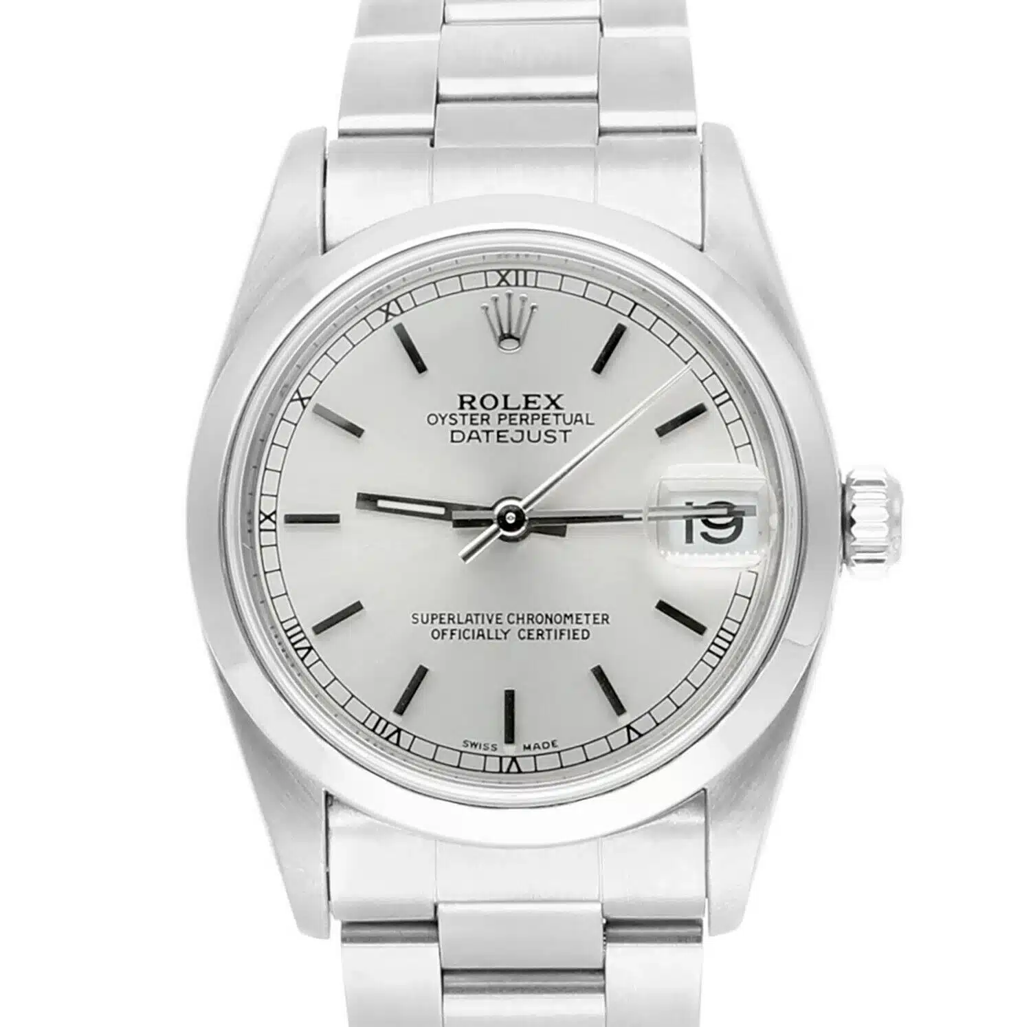 Rolex Datejust 31 Midsize Silver Dial Stainless Steel Ladies Watch Oyster 78240
