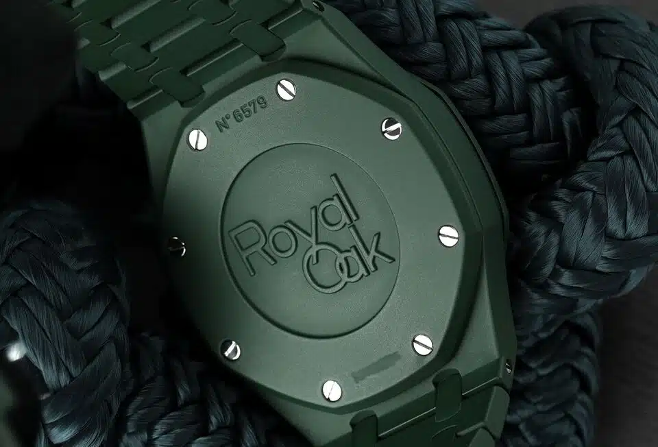 Audemars Piguet Royal Oak Chrono 41mm 26320ST.OO.1220ST.02 Custom Green Ceramic – image 9