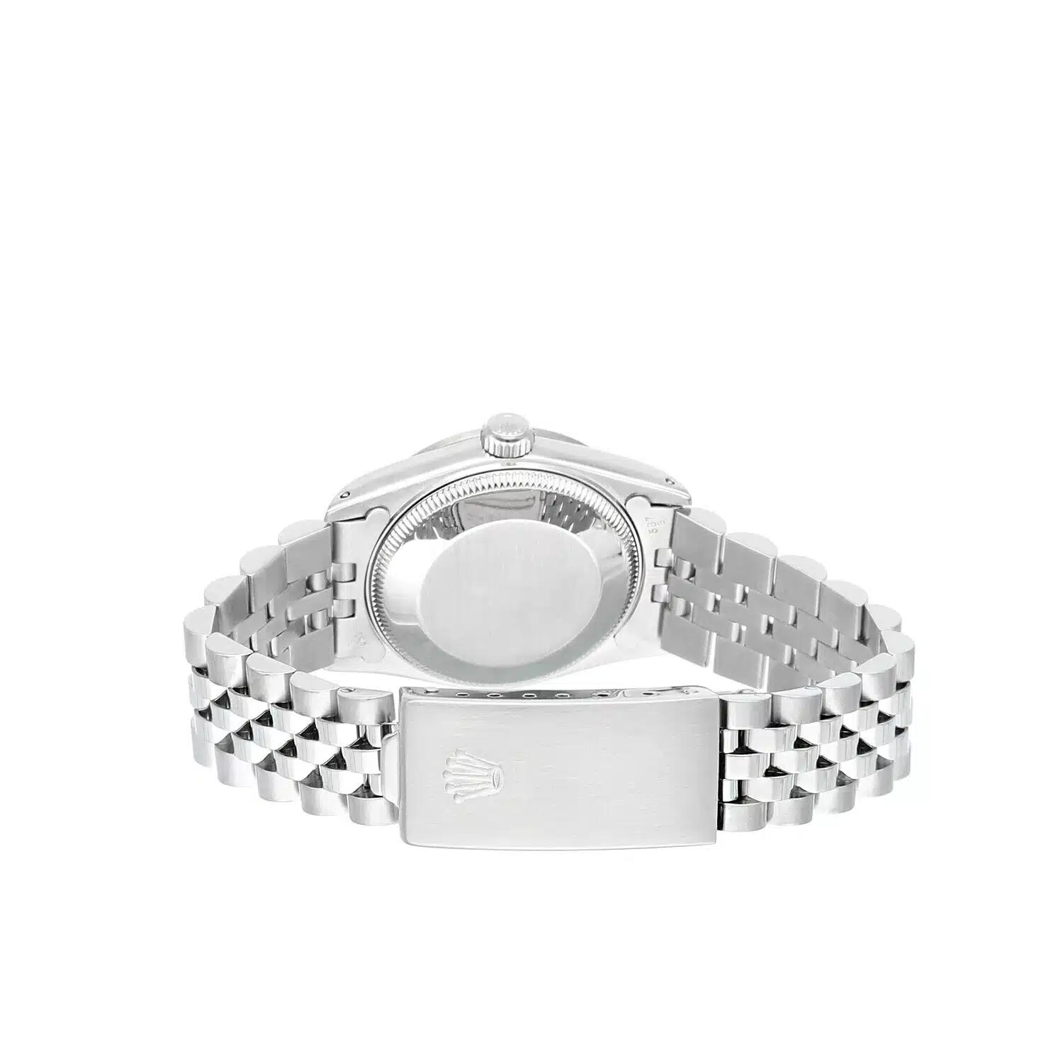 Rolex Datejust 31mm Silver Stick Dial Stainless Steel Watch White Gold Bezel – image 7