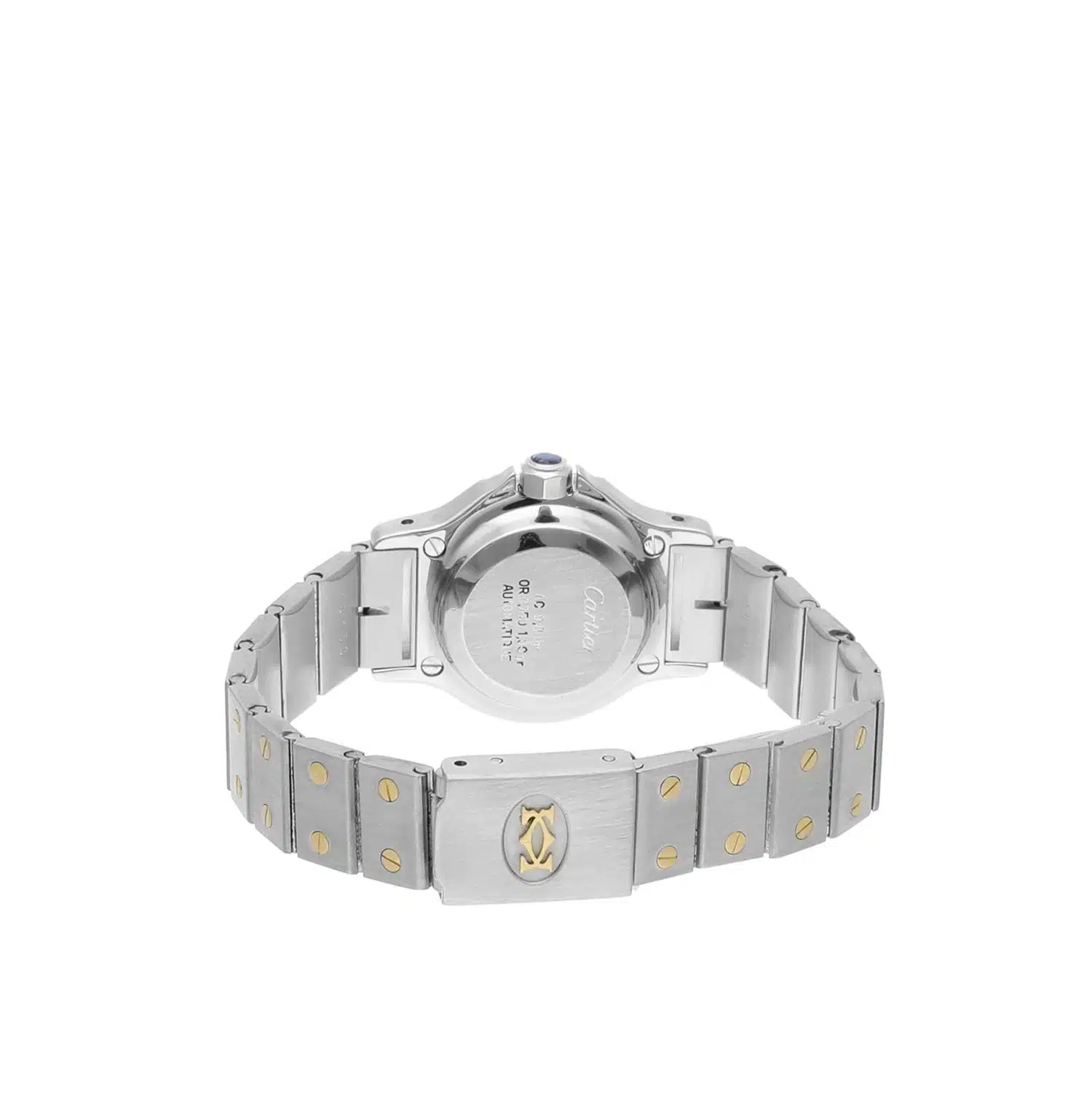 Cartier Santos 187903 24 MM White Dial Pre-owned