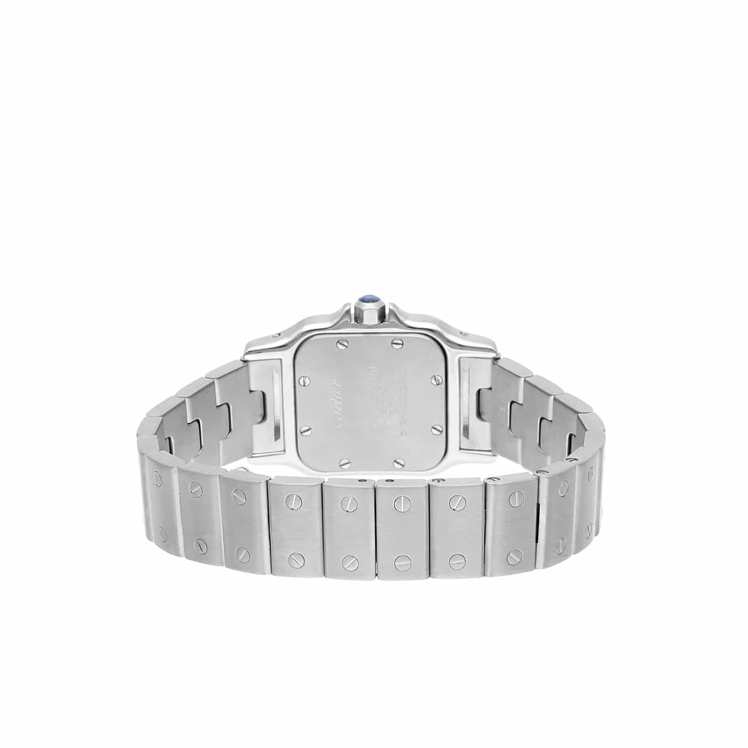 Cartier Santos Galbee 24 mm Women's Watch Stainless Steel with Diamonds 1565