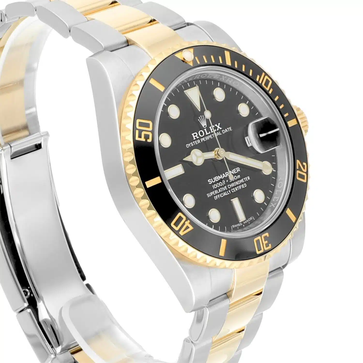 Rolex Submariner Date 116613LN Black Dial 18k Gold/Steel Ceramic Complete Watch – image 5