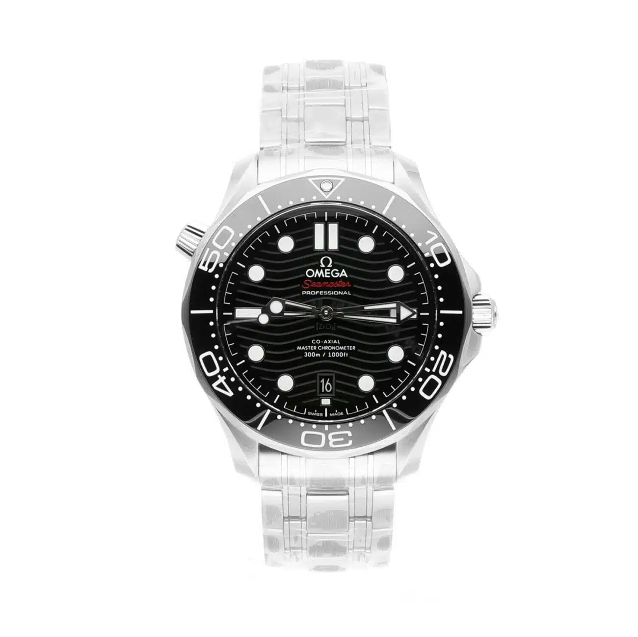 Omega Seamaster Automatic 210.30.42.20.01.001 Chronometer Black Dial Men's Watch