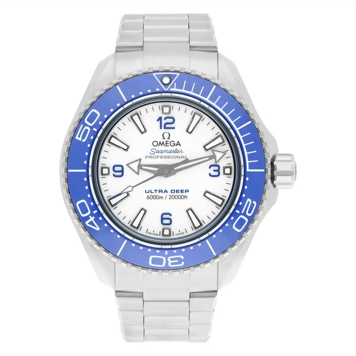Omega Ultra Deep Seamaster Planet Ocean 6000M O-MEGASTEEL Watch - 2023