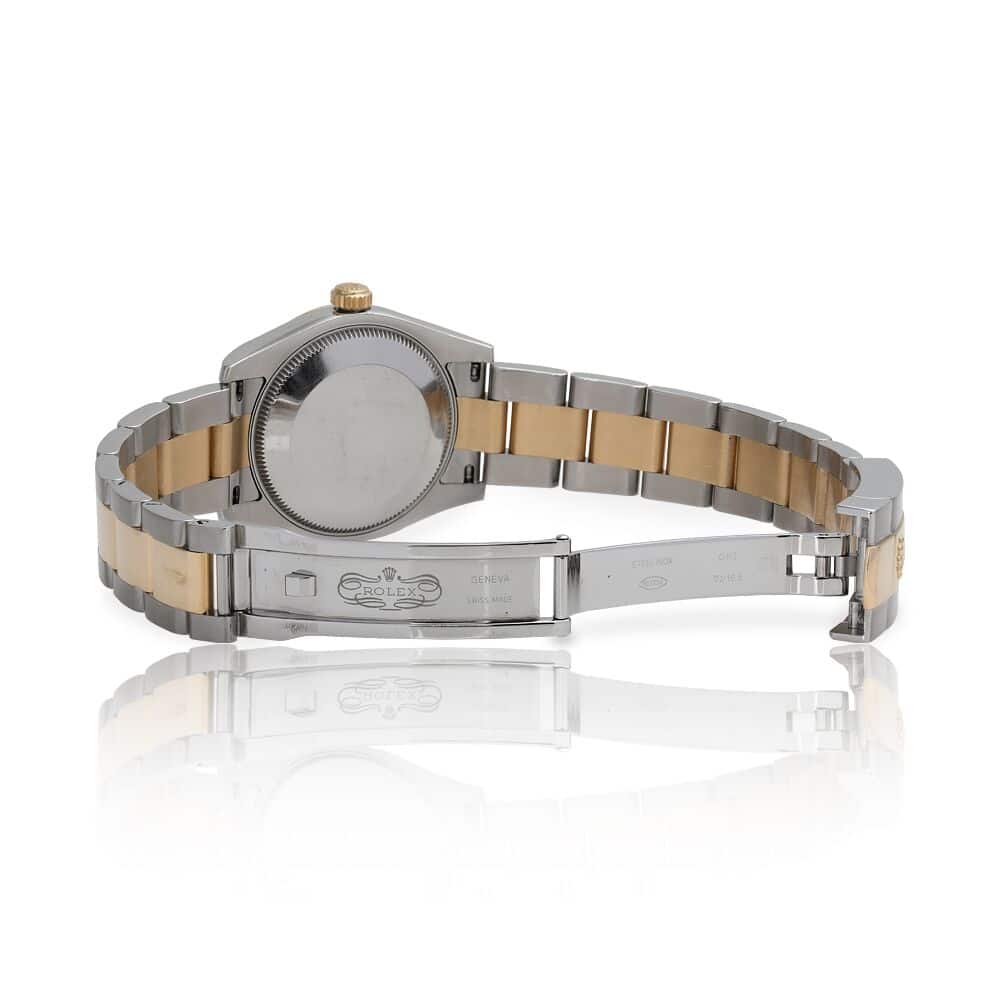 Rolex Datejust 31mm 178243 White Roman Numerals Dial Oyster Bracelet Two Tone Watch