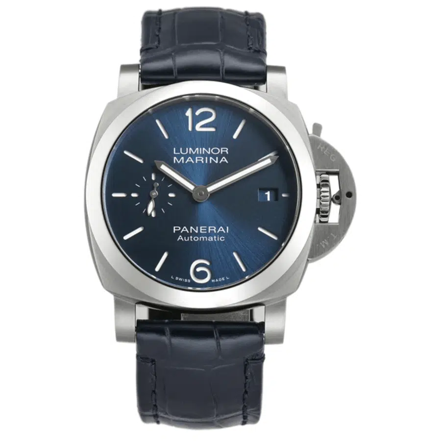 Panerai Luminor PAM01370 Quaranta Stainless Steel with Blue Dial Watch