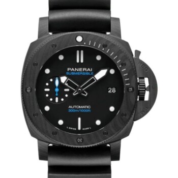 Panerai Luminor Submersible 42mm PAM02231 Carbon with Rubber Watch Black Dial 2024