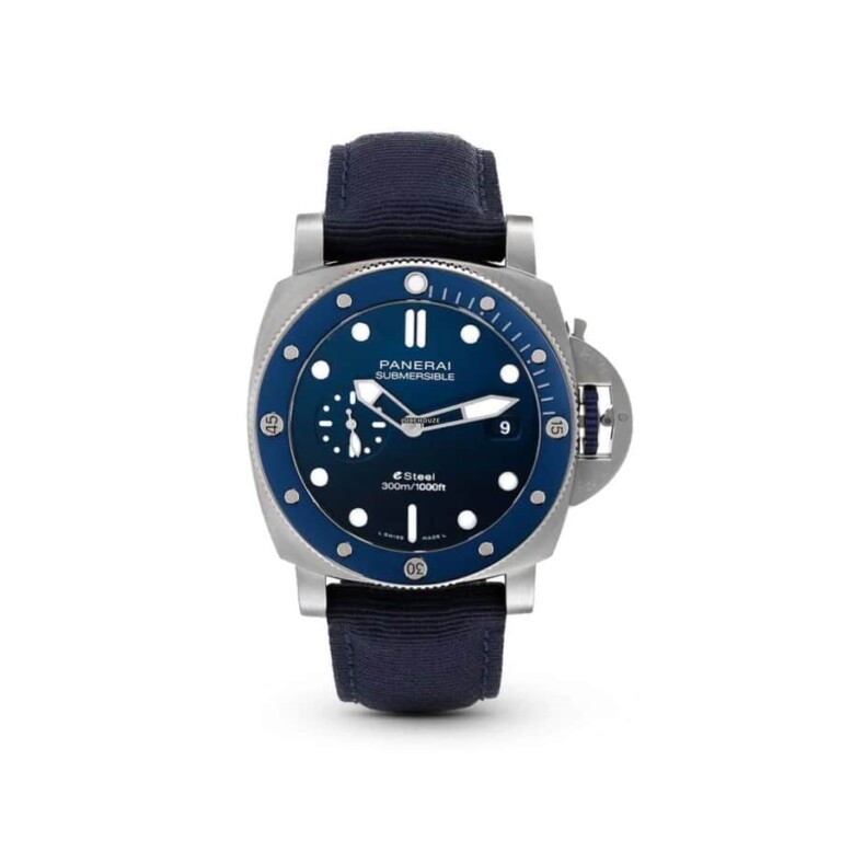 Panerai Submersible Quarantana Quattro PAM01289 44mm Stainless Steel with Blue Dial Watch