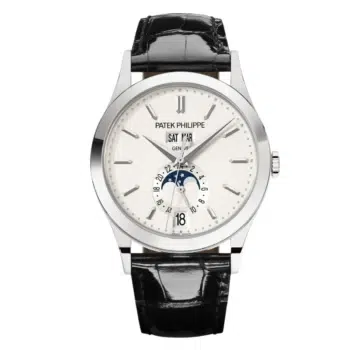 Patek Philippe Annual Calendar 38mm Silver Dial 5396G-011 Watch 2013