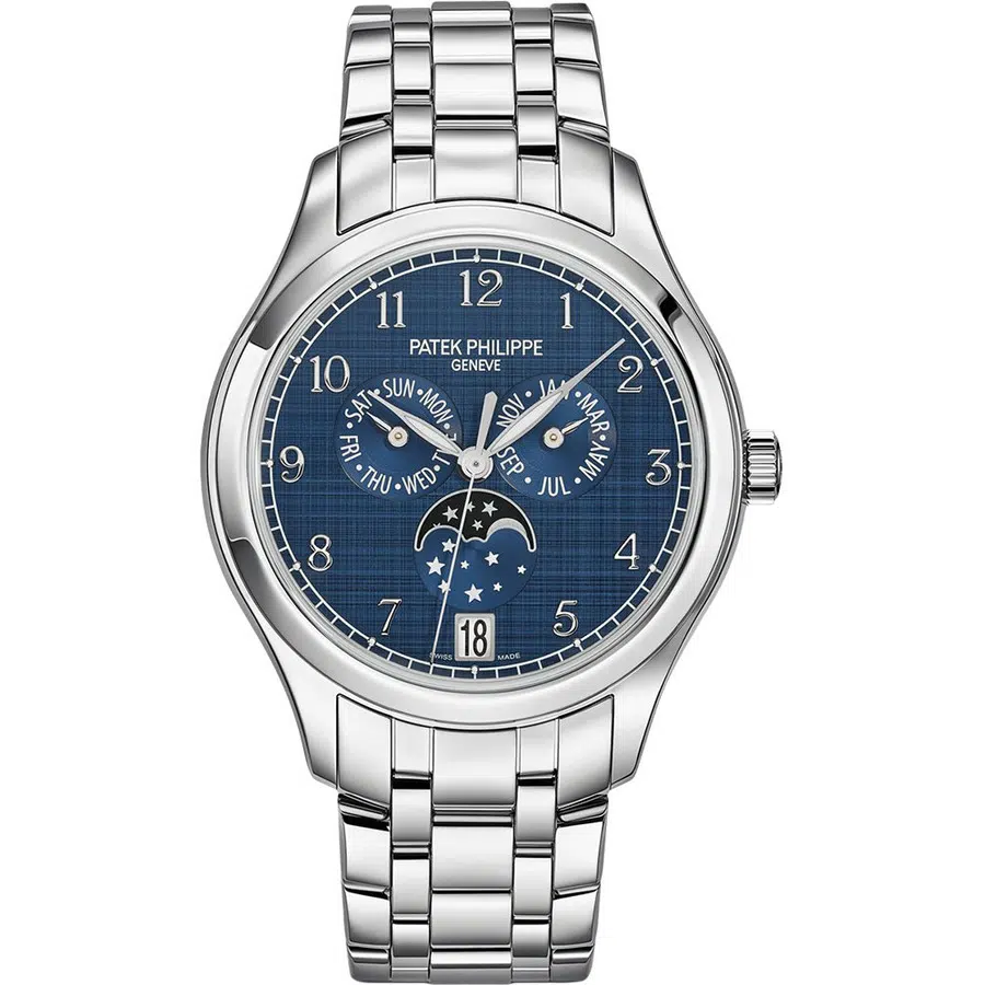 Patek Philippe Complications - Annual Calendar 38 mm Steel Case Blue Dial 4947/1A-001
