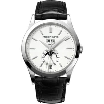 Patek Philippe Complications Annual Calendar 5396G-011 White Gold Case Index Dial 2011