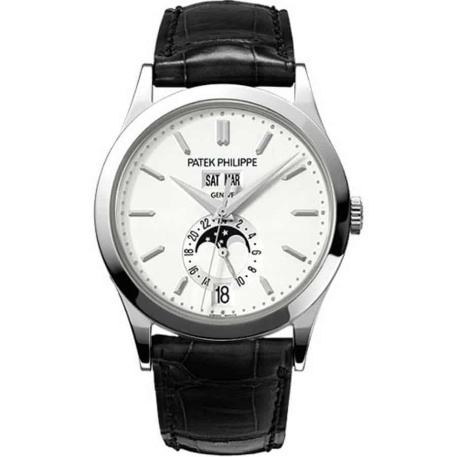 Patek Philippe Complications Annual Calendar 5396G-011 White Gold Case Index Dial 2011