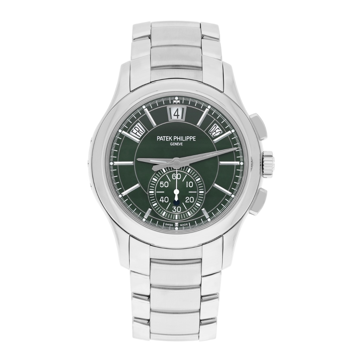 Patek Philippe Annual Calendar Complications 5905/1A-001 Green Dial Stainless Steel Watch