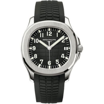Patek Philippe Aquanaut 5167A-001 stainless steel watch, black dial