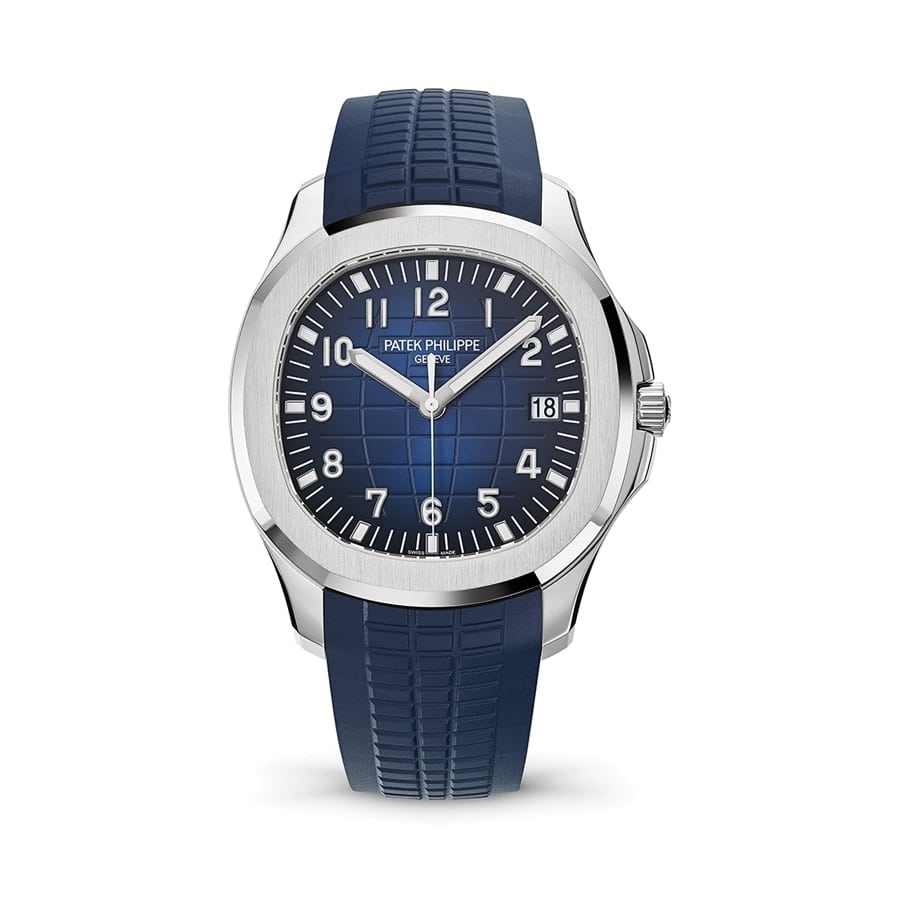 Patek Philippe Aquanaut Blue Rubber Strap 5168G