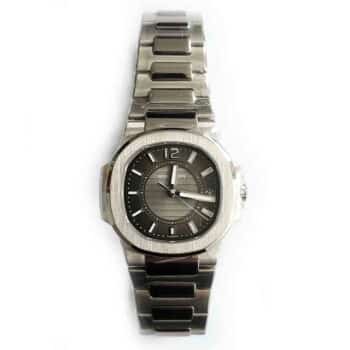 Patek Philippe Nautilus White Gold Grey Dial 7011/1G-010 Watch 2009