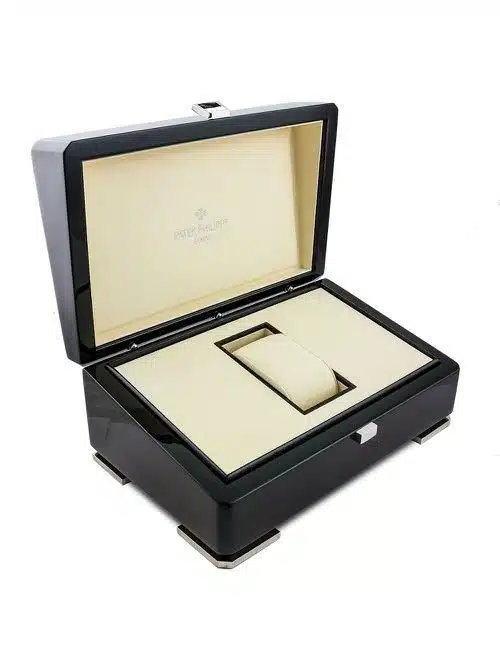 Patek Philippe Calatrava 5196r-001 Silver Dial Leather Strap Rose Gold Watch – image 2