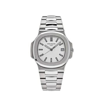 Patek Philippe Nautilus 5711/1A-011 Stainless Steel Watch White Dial 2014