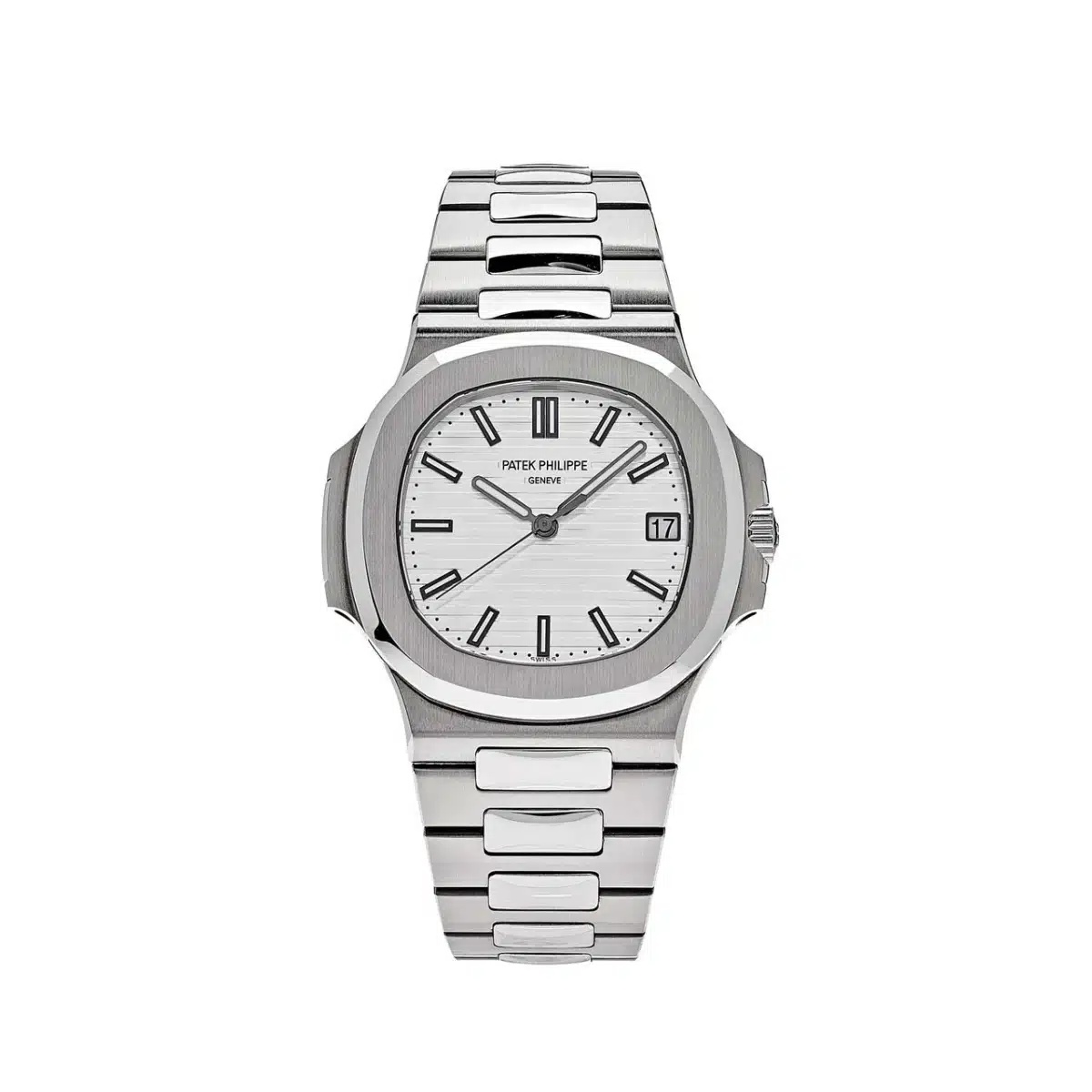 Patek Philippe Nautilus 5711/1A-011 Stainless Steel Watch White Dial 2014