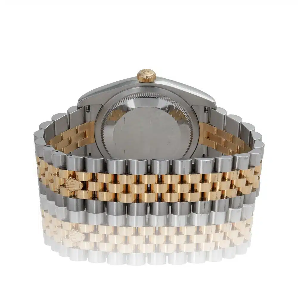 Rolex Datejust 36mm Blue Pattern Arabic Dial 116233 Stainless Steel Two Tone Watch – image 8