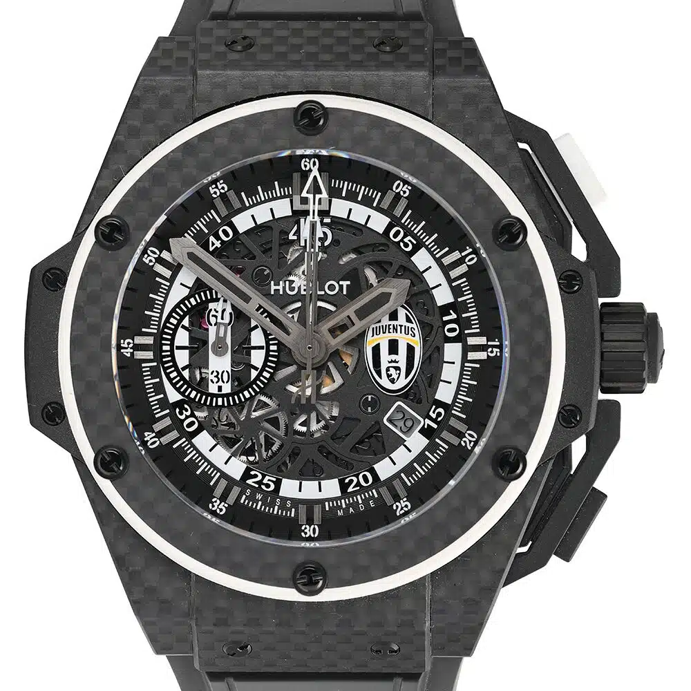 Hublot King Power Juventus 716.QX.1121.VR Carbon Watch