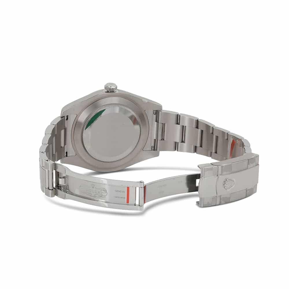 Rolex Datejust II Steel & White Gold Watch Blue Dial 116334