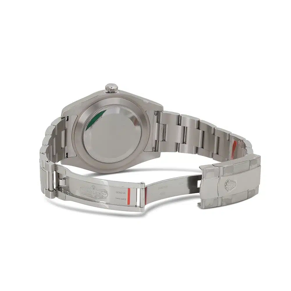 Rolex Datejust II Steel & White Gold Watch Blue Dial 116334 – image 7