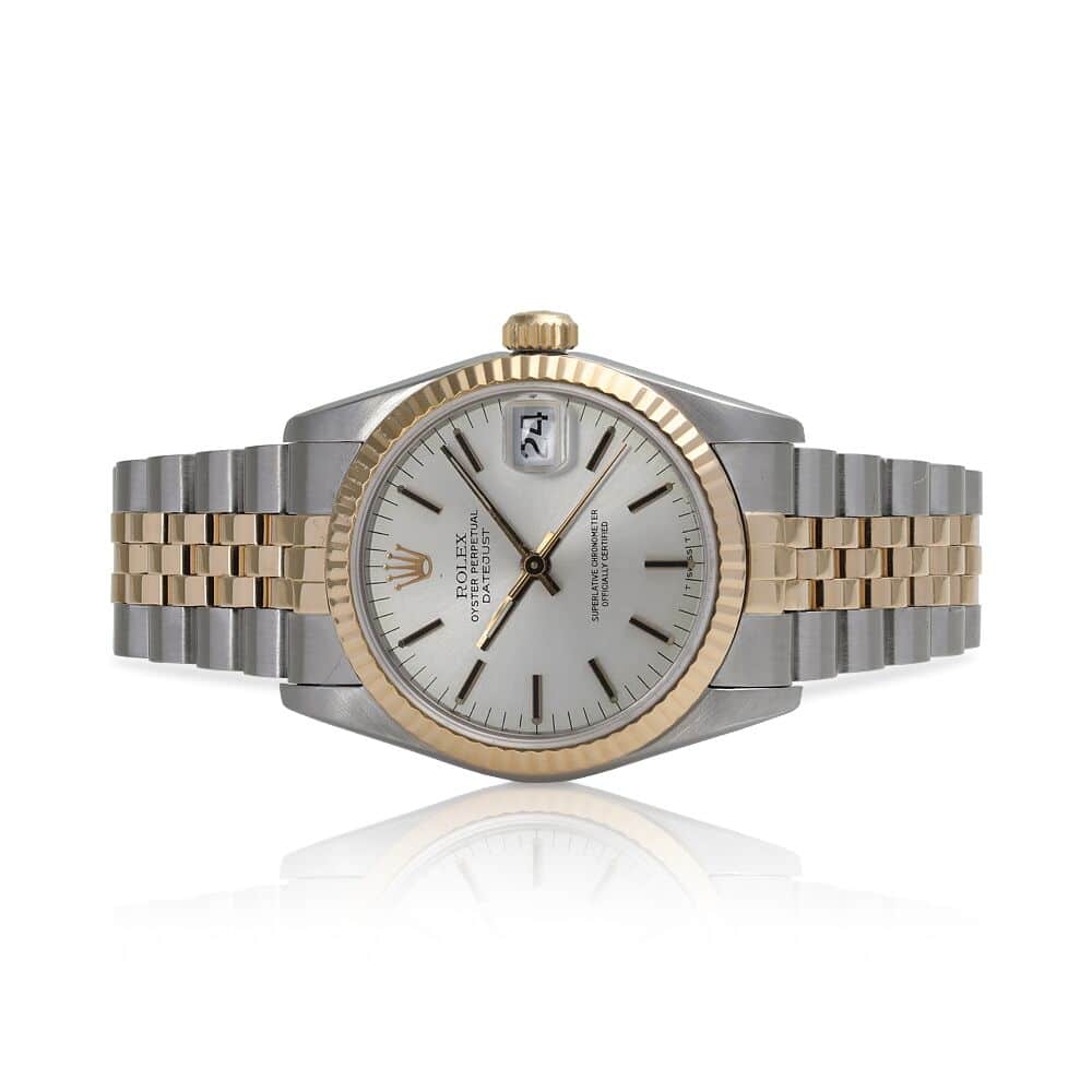 Rolex Datejust 36mm Yellow Gold and Stainless Steel 16013 Watch