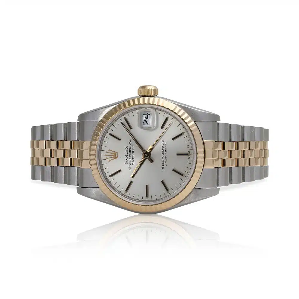 Rolex Datejust 36mm Yellow Gold and Stainless Steel 16013 Watch – image 6