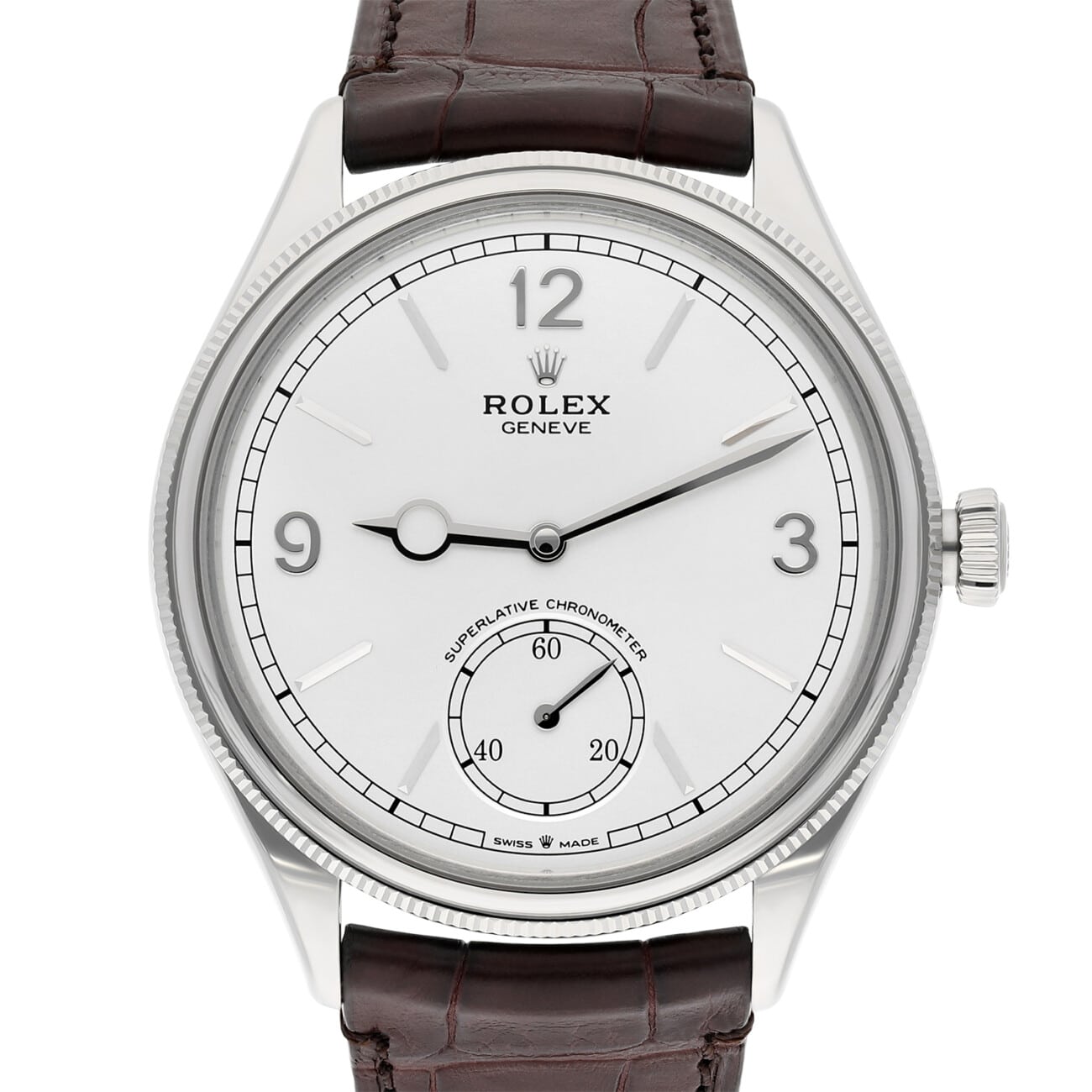 Rolex Perpetual 1908 Ref. 52509-0006 - 18kt White Gold 39mm White Dial