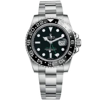 Rolex GMT-Master II 116710LN Oyster Stainless Steel with Black Dial Watch