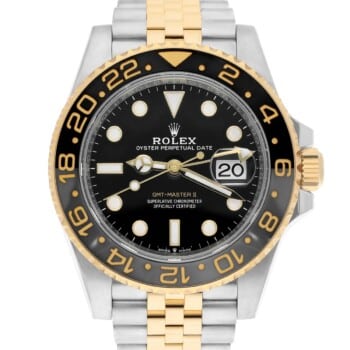 Rolex GMT-Master II 126713GRNR Bumblebee Gold and Stainless Steel Jubilee
