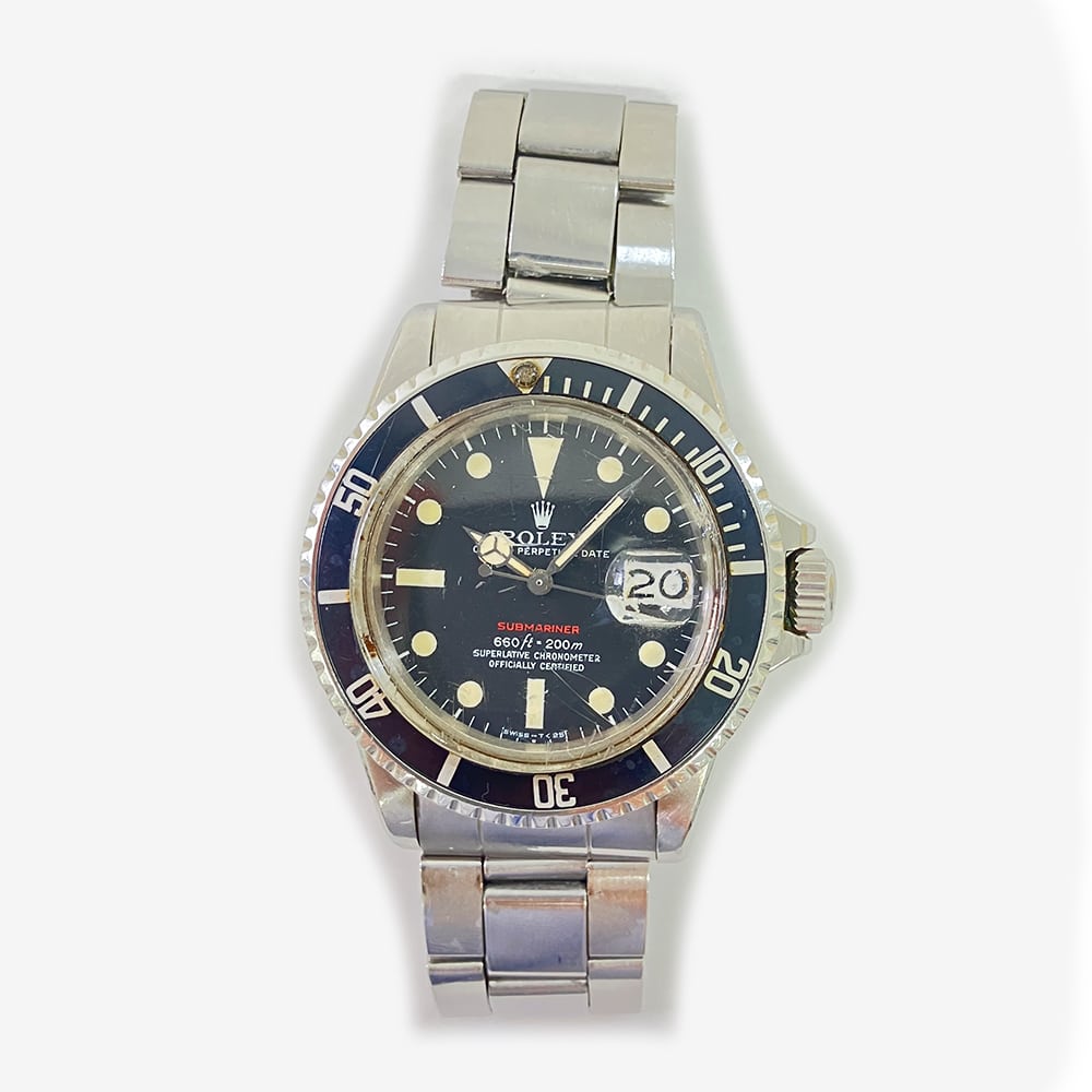 Rolex Submariner 40mm 1680 Oyster Stainless Steel Watch Black Dial
