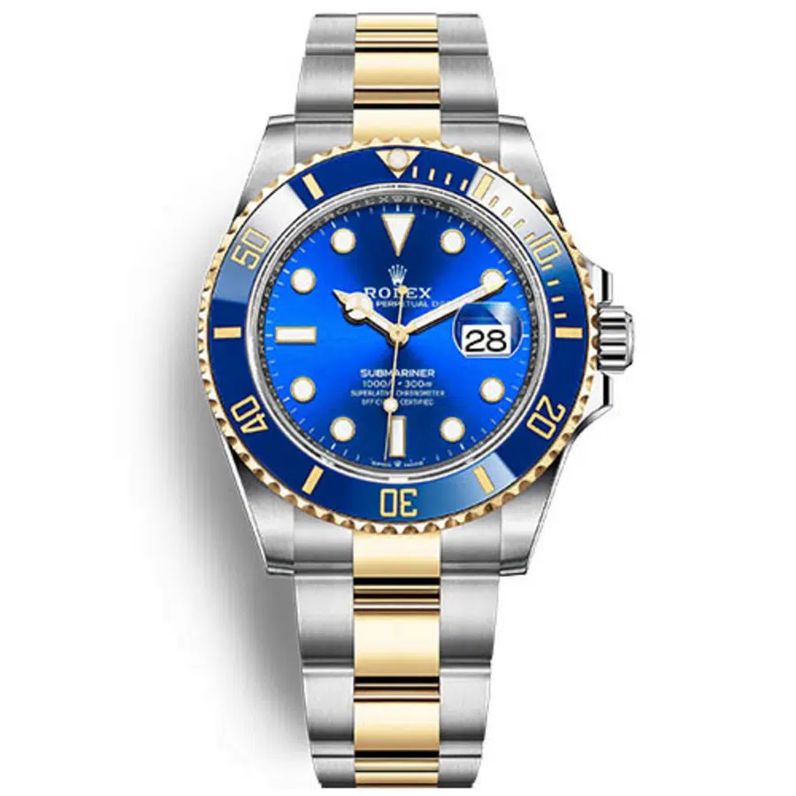 Rolex Submariner Stainless Steel and 18k Yellow Gold 41mm 126613LB Blue 2024